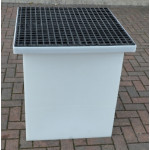 Drawpit Chamber 650 x 650 x 1156mm  complete with 38mm Composite Grate DPC650-650-1156G